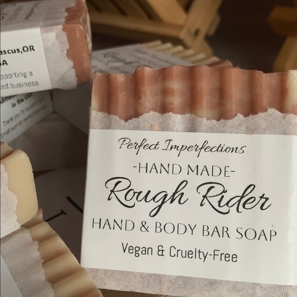 Rough Rider Genuine Leather Hand Body and Bar Soap Handmade - Picture 6 of 17
